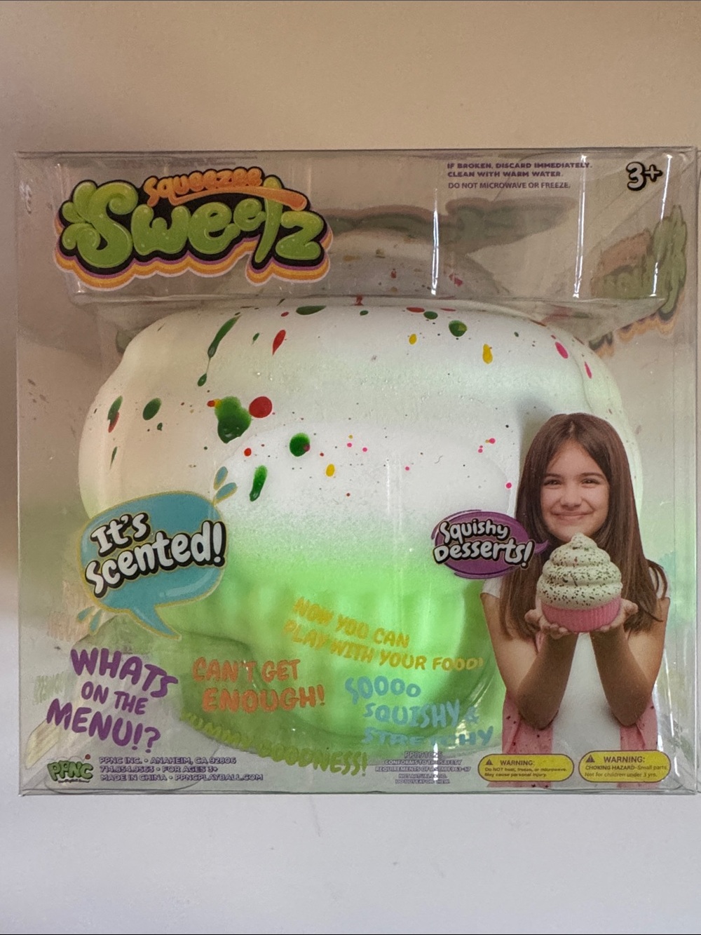 Squeezee Sweetz Cupcake Squishy  Scented - Limited Time Special